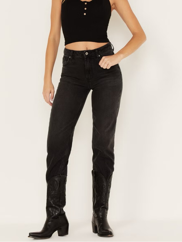 Free People Pacifica High Rise Straight Jean